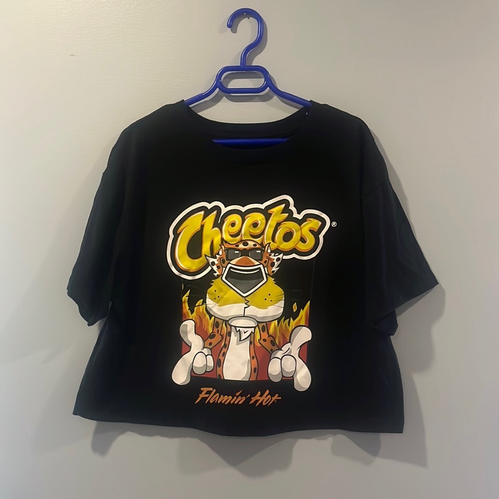 Cheetos boxy crop T-shirt